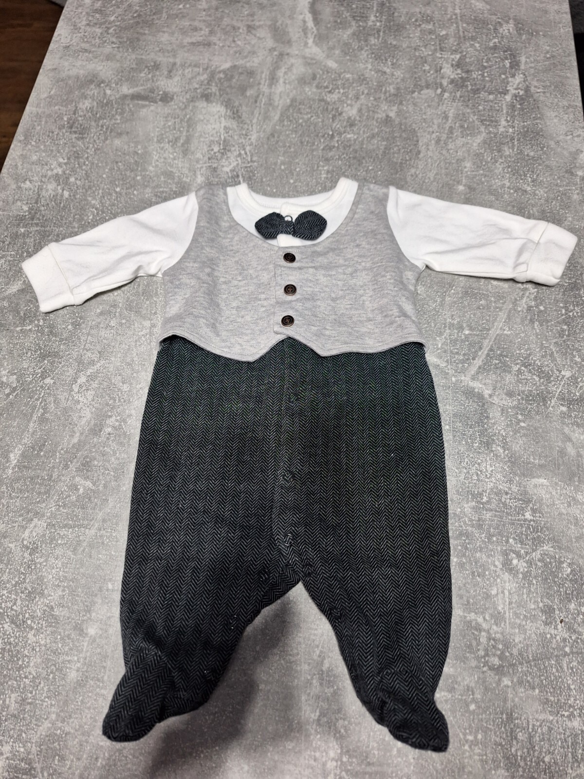 Baby Taufanzug Babyanzug Taufoutfit Taufe 0-3 Monate