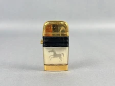 Vintage Scripto Compact Mini VU-Lighter - Horse Untested