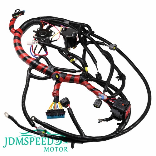 Engine Wiring Harness W/O Calif For 99-01 F350 F250 Powerstroke Diesel Auto 7.3L - Picture 6 of 11