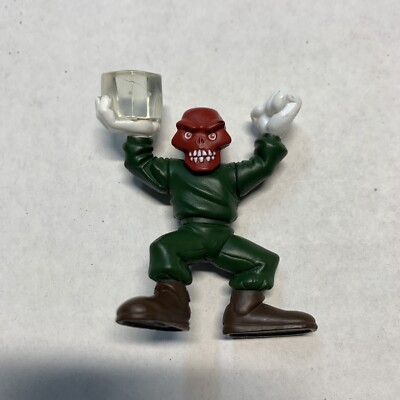 Marvel Super Hero Squad RED SKULL Clear Cube & White Gloves