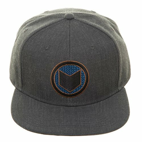 OFFICIAL MARVEL AVENGERS: ENDGAME HAWKEYE LOGO GREY SNAPBACK CAP