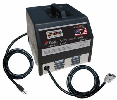 EZ-GO Golf Cart Charger - Dual Pro Eagle Performance Series i4818 - 48V 18A