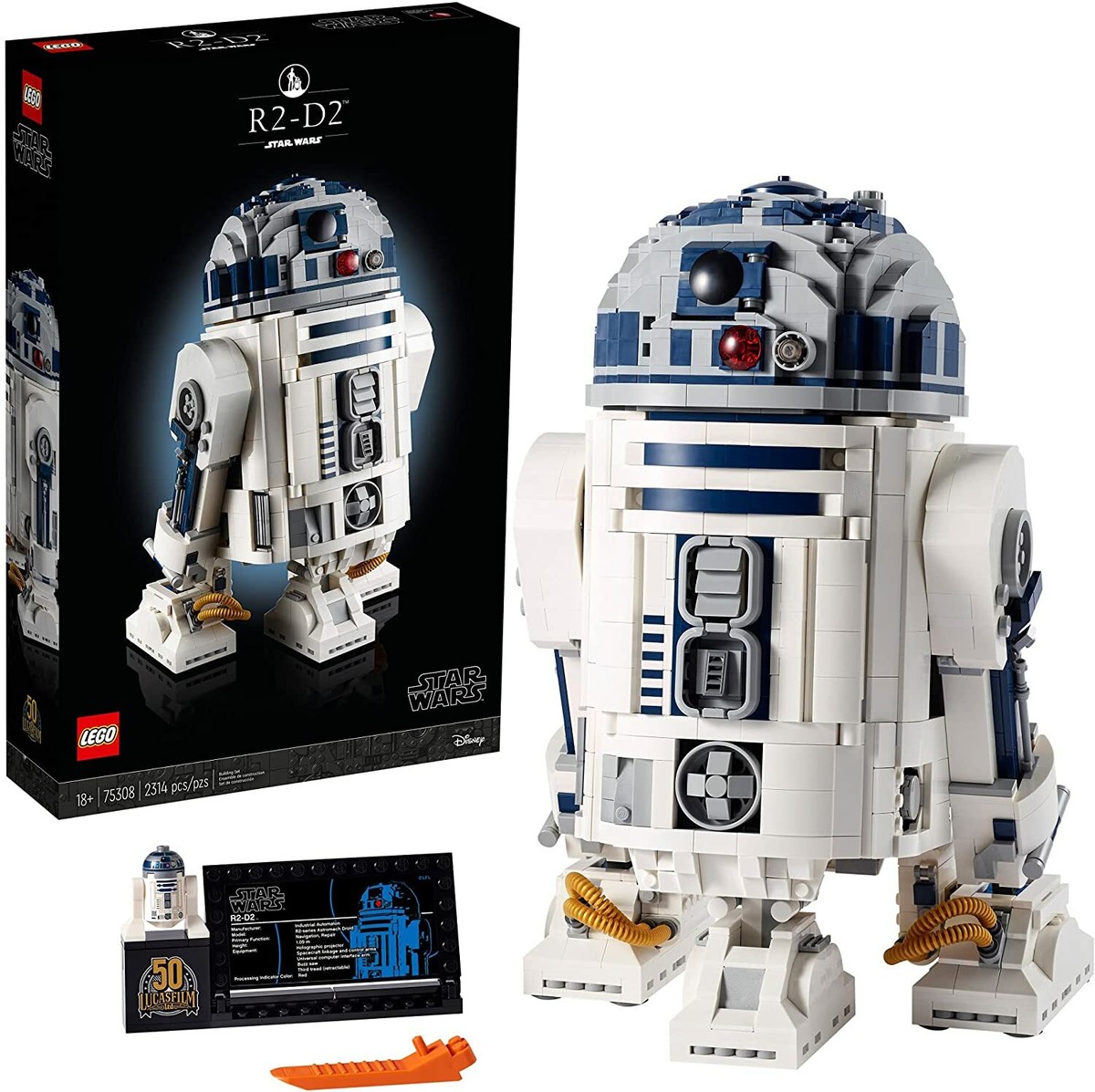 NEW! LEGO Disney Star Wars UCS R2-D2 2021 (75308) 673419340953|
