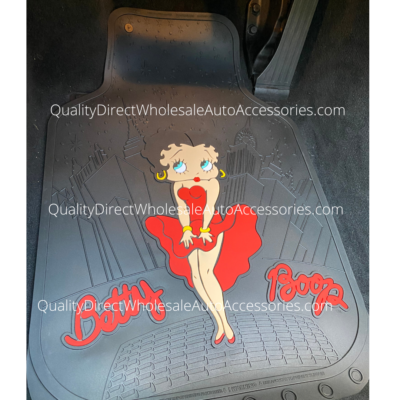 Betty Boop Skyline Universal 2 Floor Mats Authentic Fleisher 