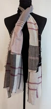 New Maurices Scarf multi color sheer thin 4888
