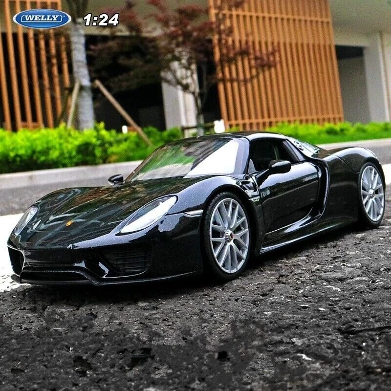 1:24 Porsche 918 Spyder Diecast Model Car - Alloy Collectible & Toy Gift - image 2 of 4