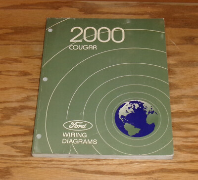 Original 2000 Mercury Cougar Wiring Diagrams Manual 00