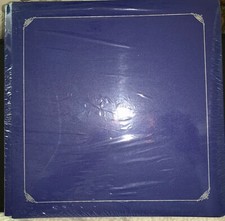 Creative Memories 12" X 12" Blue w/Silver Trim w/Pages - READ Condition