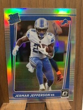JERMAR JEFFERSON 2021 PANINI DONRUSS OPTIC #296 RATED ROOKIE HOLO PRIZM