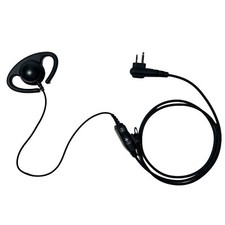MaximalPower 2 Pin Headset with D-Ring Earpiece for Motorola CP88 Radio Headset