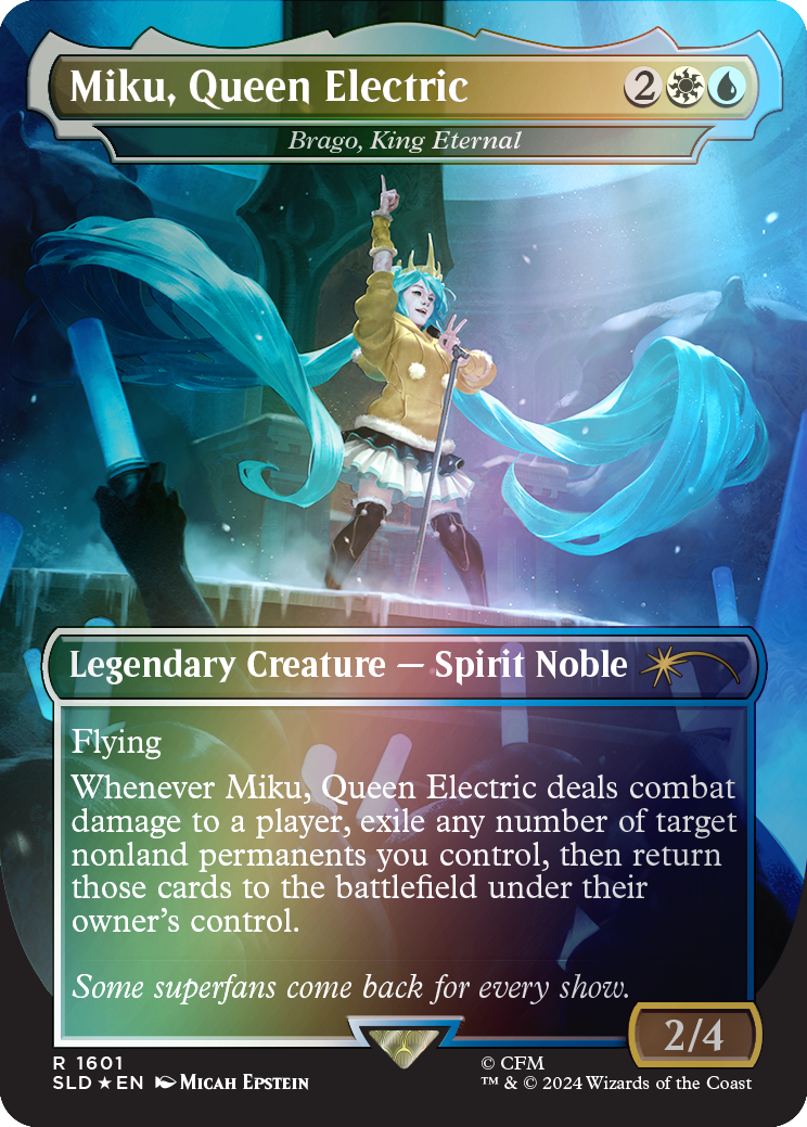 Magic the Gathering Secret Lair x Hatsune Miku: Winter Diva EN