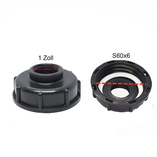 Auslaufhahn IBC Tank Adapter IBC Tank Ablasshahn Auslassventil Kugelauslaufhahn - Bild 5 von 21