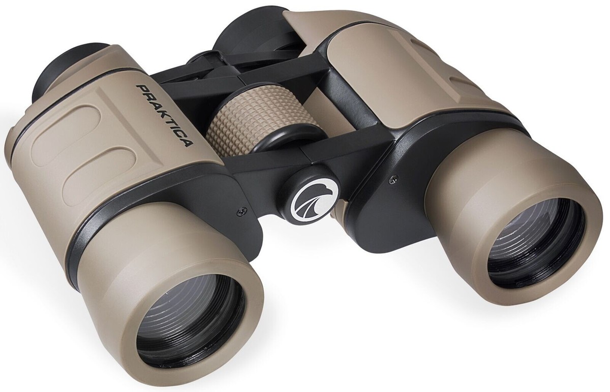 PRAKTICA Falcon 8x40 Porro Prism Field Binoculars Sand for sale