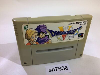 SH7636 Dragon Quest V 5 SNES Super Famicom Japan | eBay