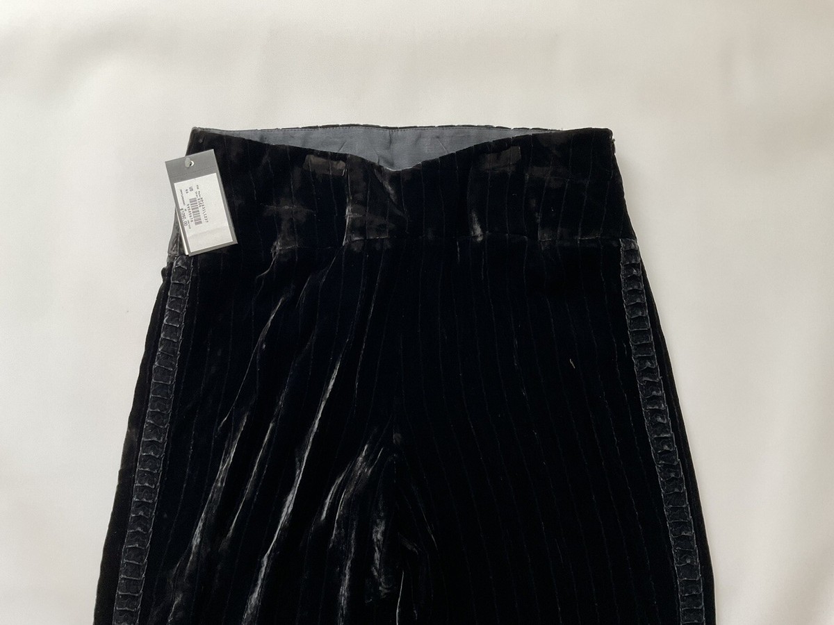 パンツ Giorgio Armani slacks black GIORGIO ARMANI 黒タグ ワイドストレート 1タックスラックス