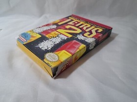 Nintendo Tetris 2 (NES)  Cib & Clear protective case