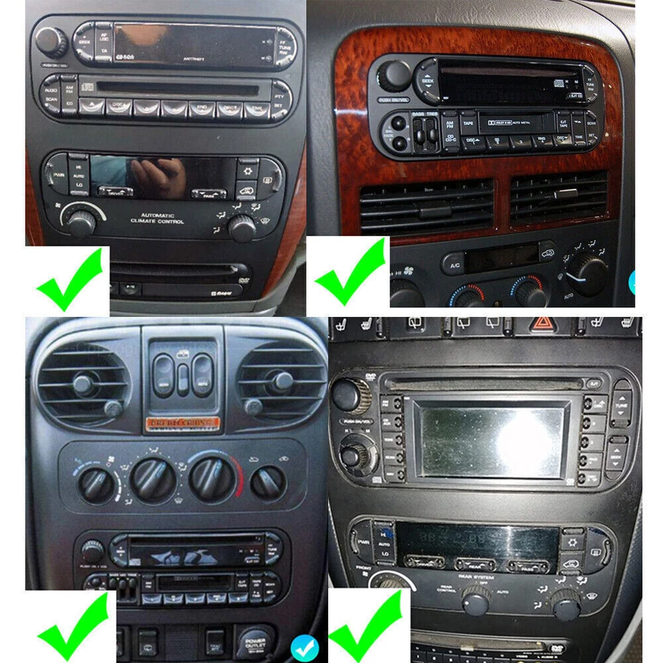 Radio estéreo para coche CarPlay 2002 2003 2004-2007 GPS DSP para Chrysler Town & Country Foto 4 de 4