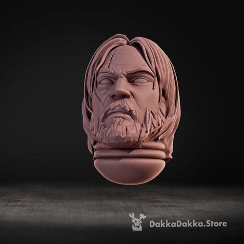 Legendary Heroes Heads - 5er Set | DnD Miniaturen | Tabletop Gaming | Wargame - Bild 5 von 6
