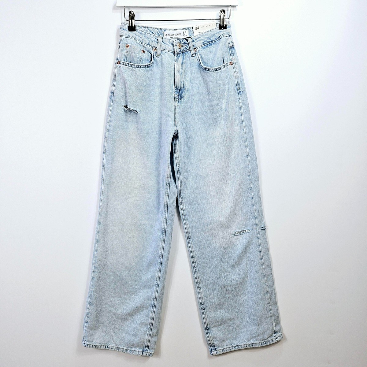 Stradivarius Baggy Short Jeans Stradivarius Stradivarius D99 Wide