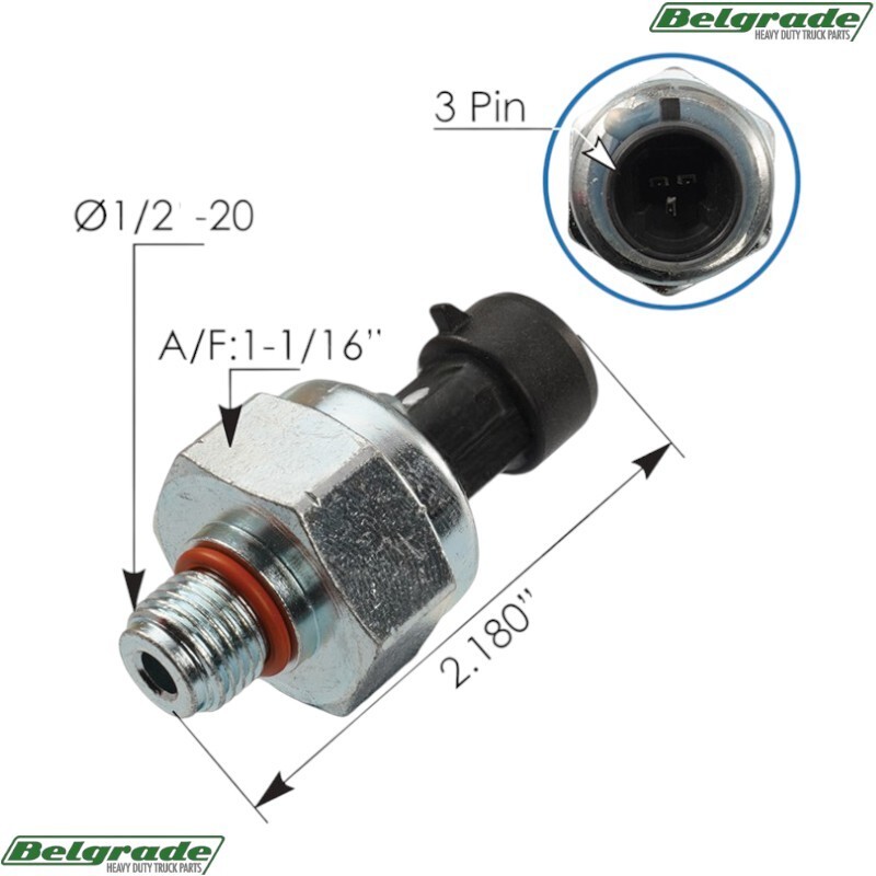 Sensata 577.55611OE Injector Control Pressure Sensor IHC