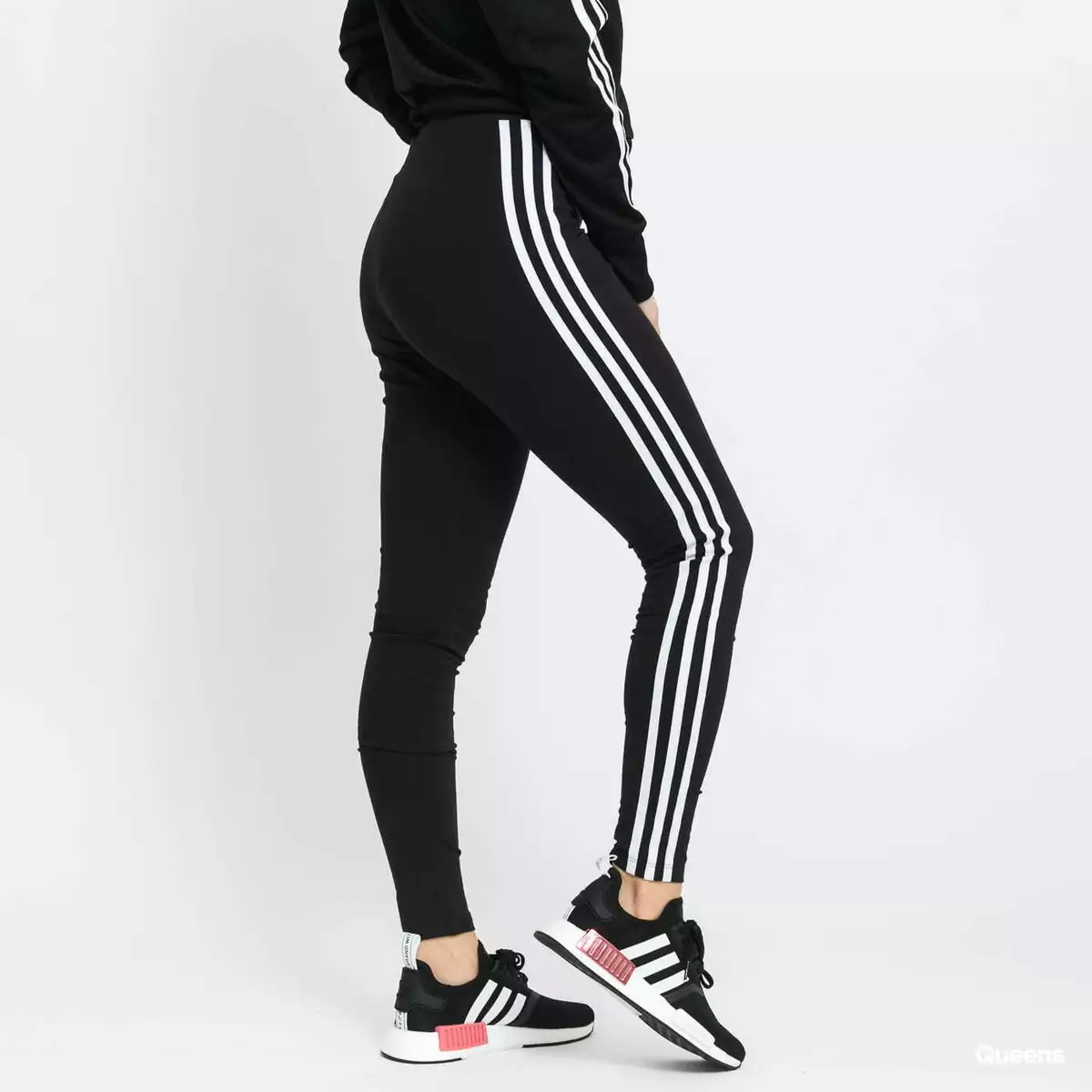 Adidas Originals ADICOLOR CLASSICS 3-STRIPES LEGGINGS Black | eBay