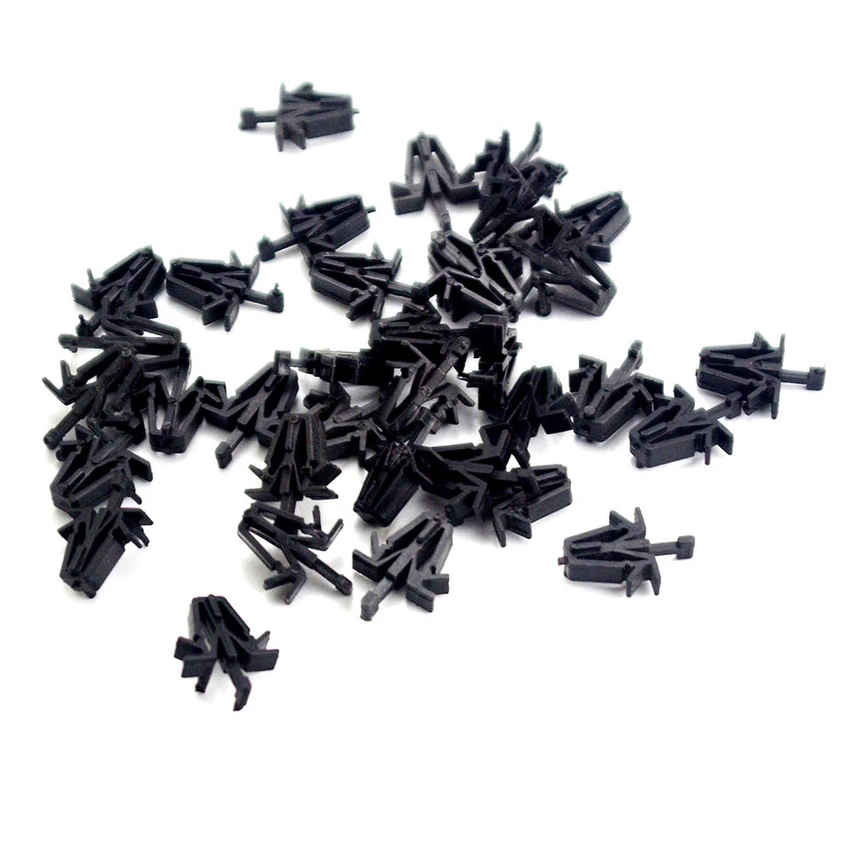 20Pcs Radiator Grille Mounting Clips Black Fits For 1984-1987 Toyota Cressida Foto 3 de 4