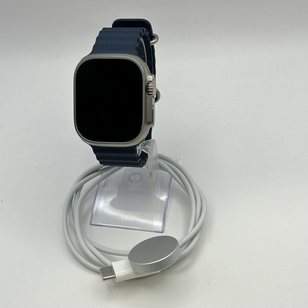 Apple Watch (Ultra 2) 49mm Titanium w/ Blue Ocean (LTE) - Very Good Condition