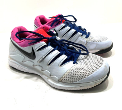 Nike Court Air Zoom Vapor X HC Sneaker - UK 8,5 - AA8030-401 - Laser / Fuschia