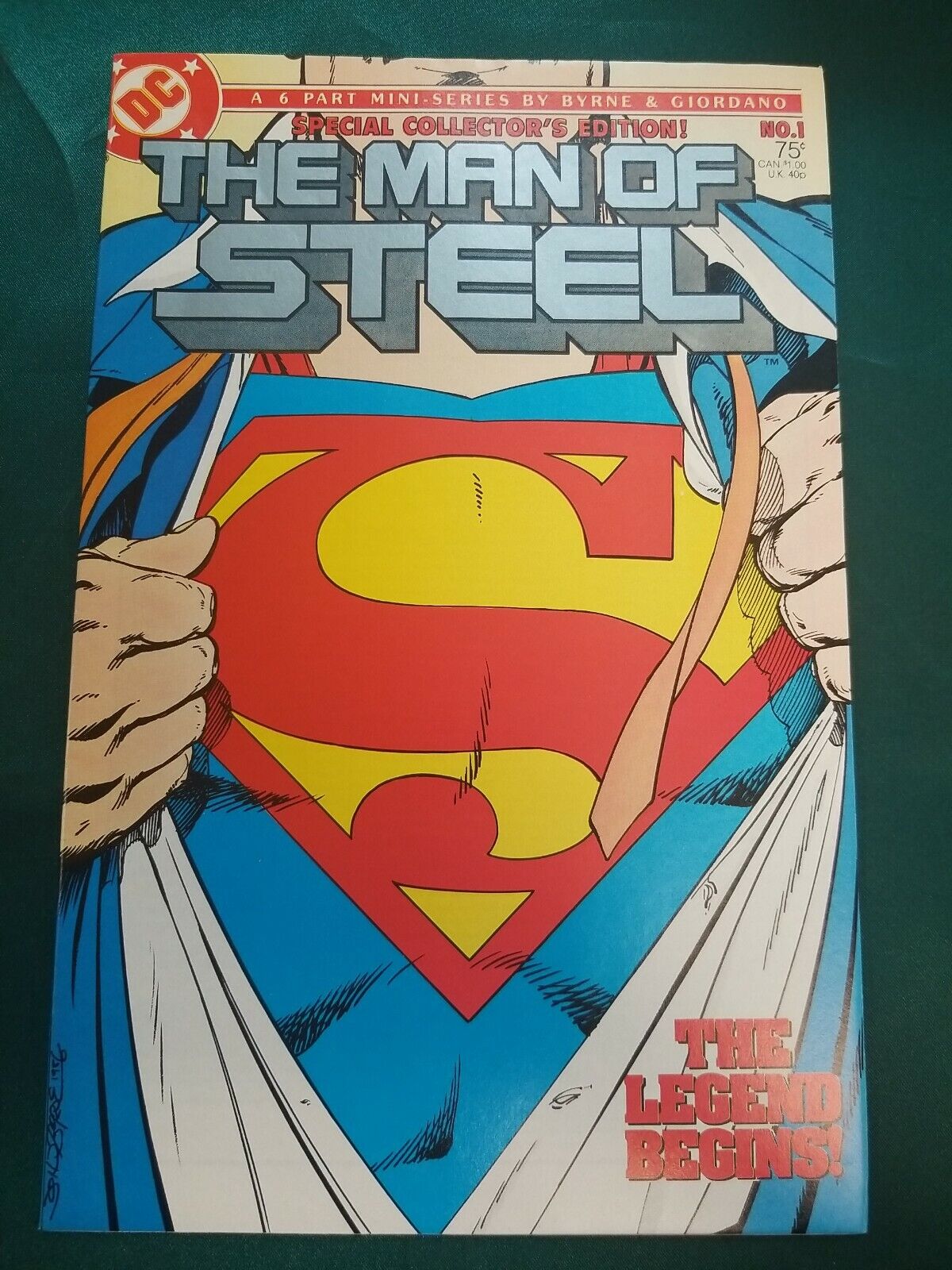 Man of Steel (1986) comic books