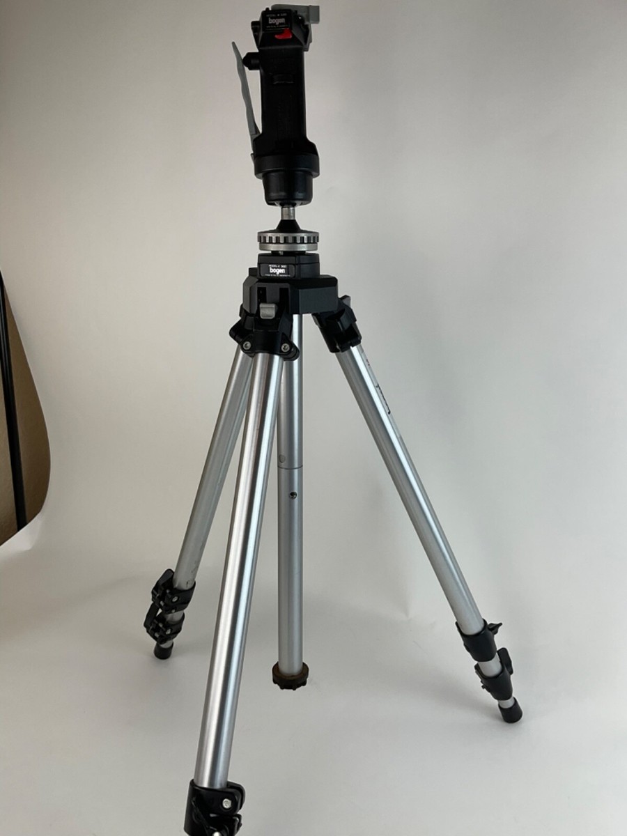 Manfrotto (Bogen)　三脚 Manfrotto Bogen Professional Tripod 3021 With Manfrotto 3265