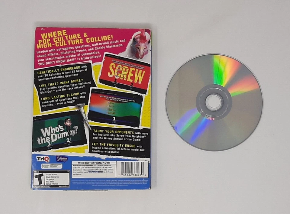 You Don't Know Jack The Irreverent Trivia Party Game PC DVD-ROM 2011 - Image 2 of 2