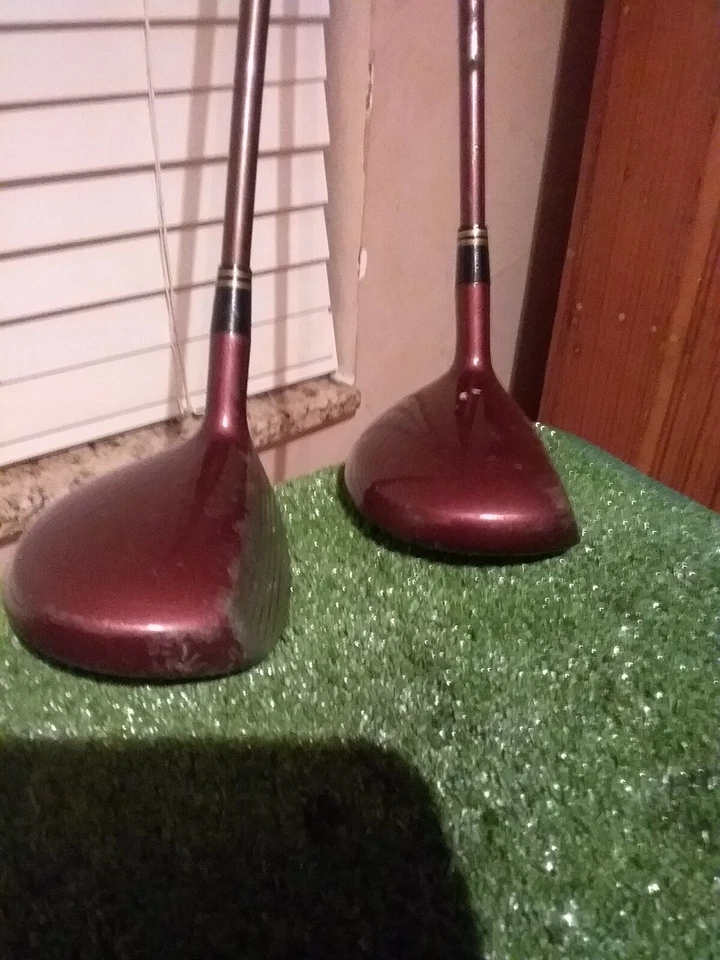 Square Two Lady Rave Oversize 7-9 Woods Set Ladies Graphite Shafts - Image 4 of 4