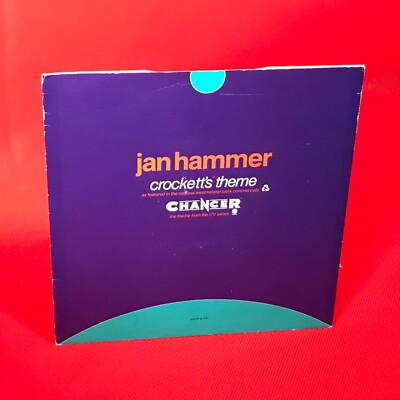 JAN HAMMER Crockett's Theme 1991 UK 7'' Vinyl Single New York miami vice TV