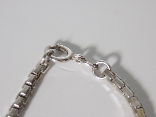 Feine Edle Damen Halskette Collier FBM 835 Silber Designschmuck Lang 89,5 cm - Picture 11 of 11