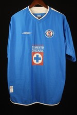 Club Deportivo Cruz Azul Autentic Umbro Jersey XLARGE 2003-2004 #19 C. DELGADO