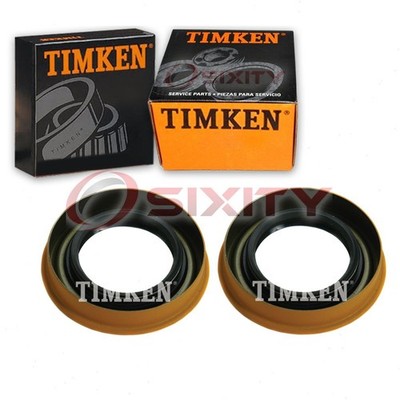 2 pc Timken Extension Housing Seals for 1967-1974 GMC C35 C3500 Pickup mn
