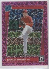 2021 Donruss Optic Rated Rookie Pink Velocity Prizm /249 Spencer Howard #67 uk2