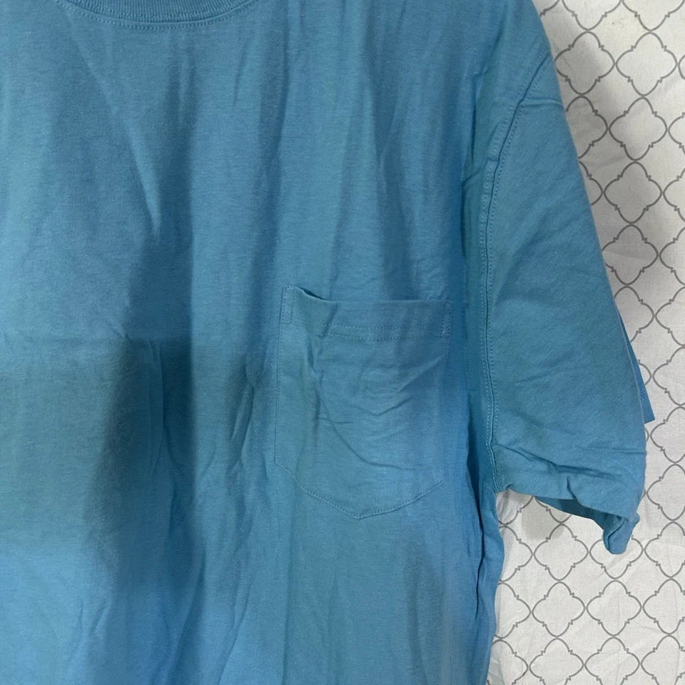 Lote de camisetas de bolsillo BOCA CLASSICS (2) grandes naranja y azul nuevas con etiquetas lisas en blanco Foto 4 de 4