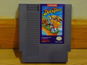 RARE NINTENDO NES DISNEY'S DUCKTALES GAME CARTRIDGE IN GREAT CONDITION
