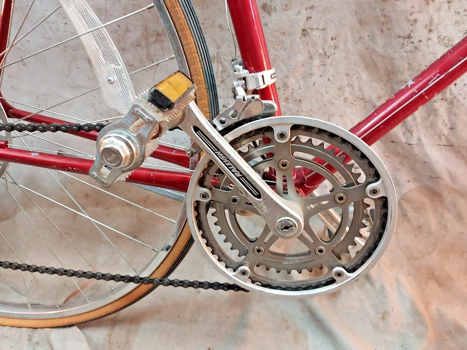 1984 Raleigh Super Record Touring Road Bike 60cm Large Lugged Butted Steel 12SPD - Image 4 of 4