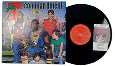 Mr. T signed 12" Vinyl Record Single Mr. T's Commandment