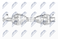 Nty Antriebswelle NPW-ME-059 FüR MERCEDES-BENZ