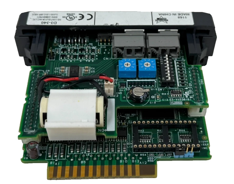 USED AUTOMATION DIRECT D3-340 CPU MODULE DL340 D3340 - Image 3 of 4