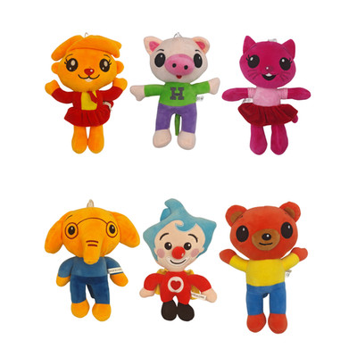 Plim Plim Clown Plush Toys Soft Stuffed Peluche Doll Kids Gift Cute Figure 25 cm