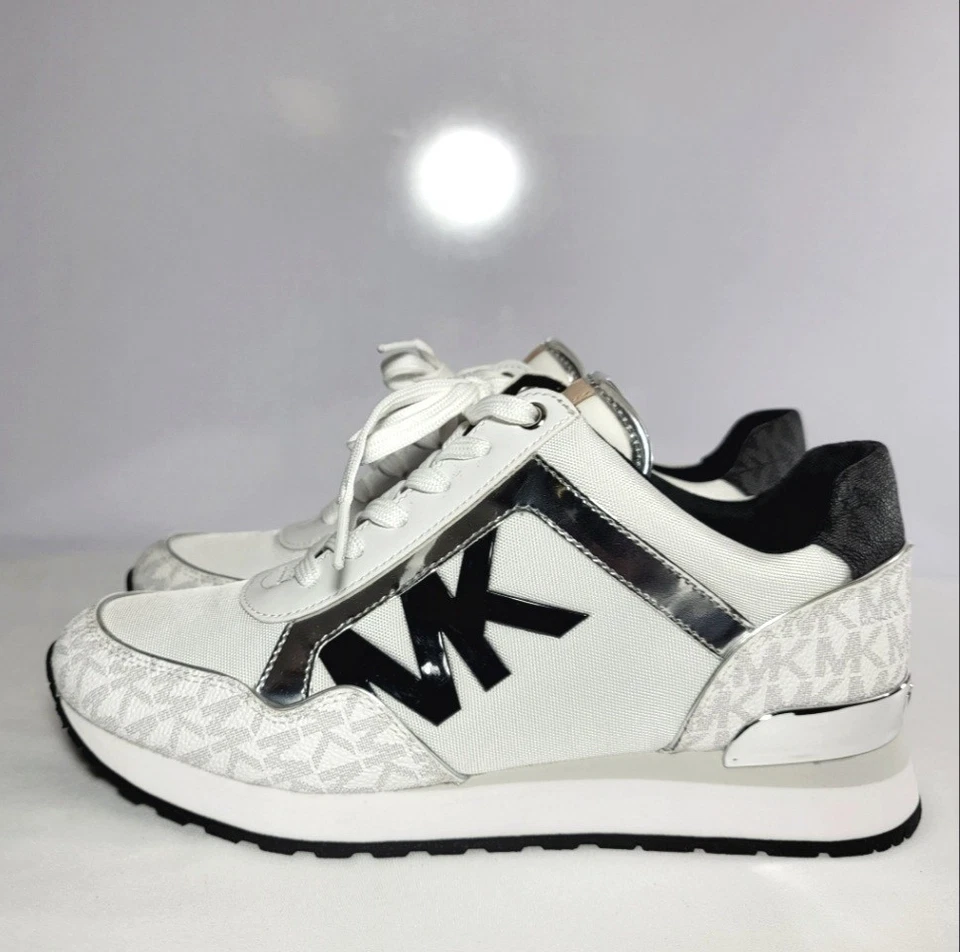 Michael Kors Women's Size 8M Maddy Logo Trainer Sneakers  - Image 2 of 4