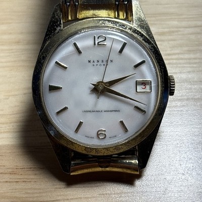 Manson Calendar Swiss Made Unbreakable mainspring Men's Watch Without Straps