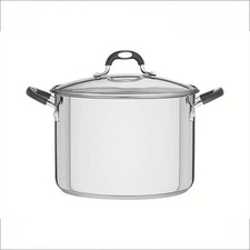 Image of Stockpot 24cm Tramontina Astro Stainless Steel Oven Safe Durable Cooking