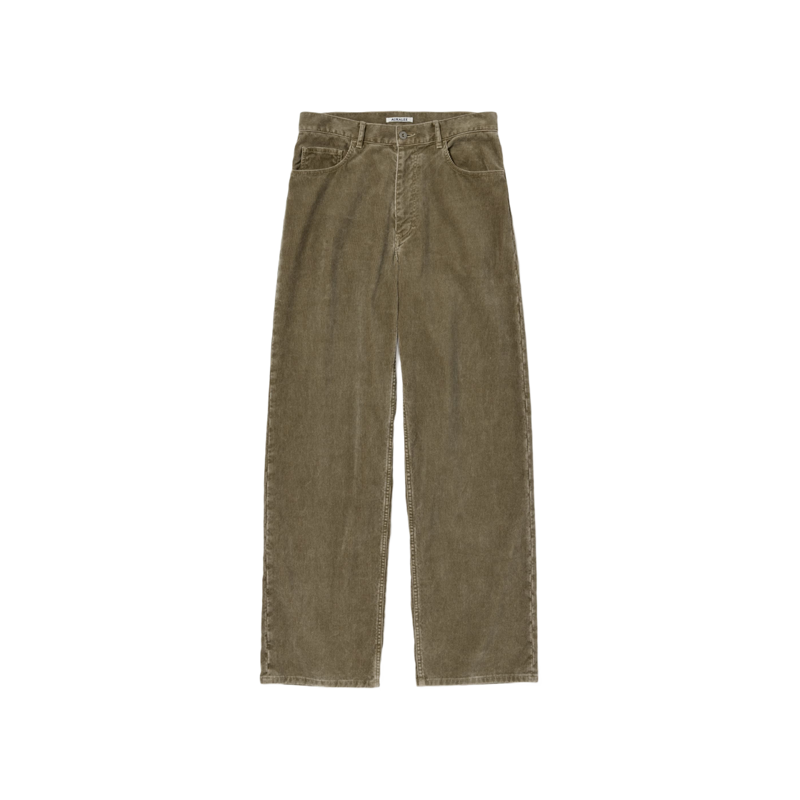 パンツ AURALEE 25SS PIGMENT DYE FINX CORDUROY Auralee Pigment Dye Finx Corduroy Wide 5P Pants Olive Brown