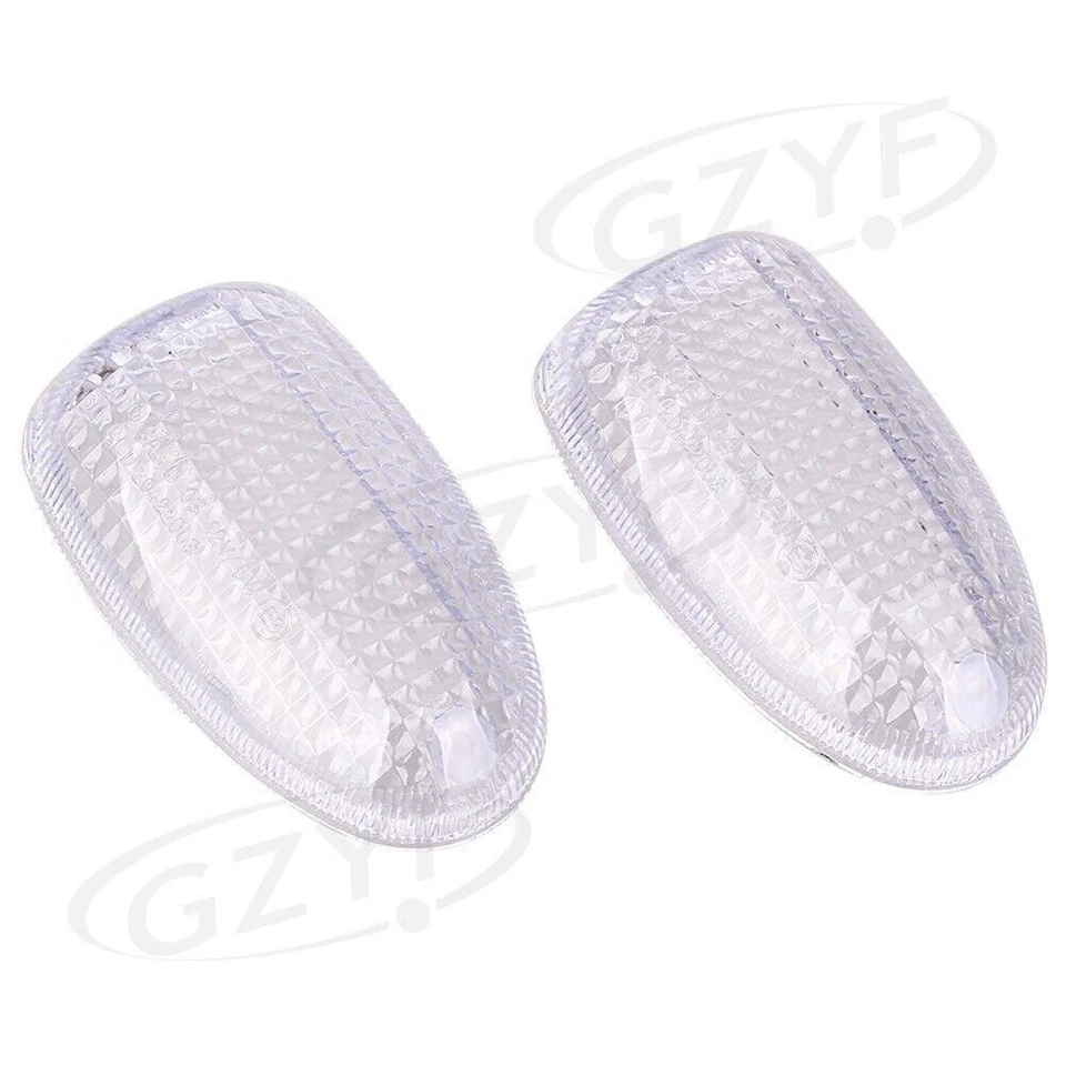 Par de lentes de señal de giro delanteras transparentes para BMW K1200RS 1997-2004 R850R/R1100R/R1100S Foto 2 de 4