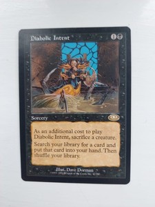 MTG [Magic the Gathering] Diabolic Intent Planeshift NM/M Commander [Premodern]